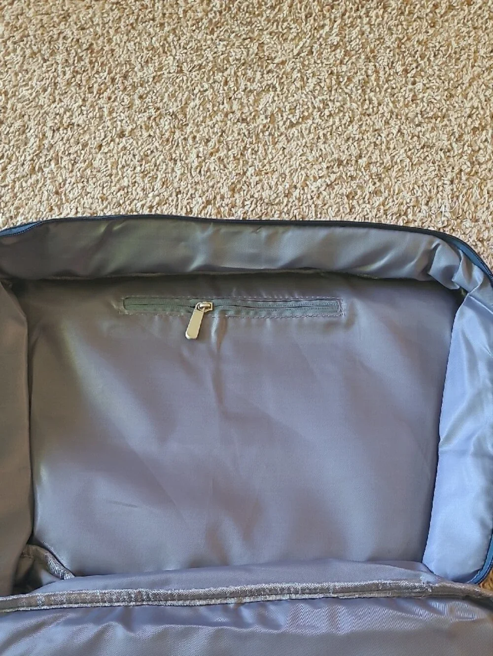 Men Or Womens Dark Teal Travel Or Tablet Organizer Bag